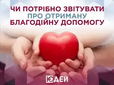 Чи потрібно звітувати про отриману благодійну допомогу в умовах воєнного стану?